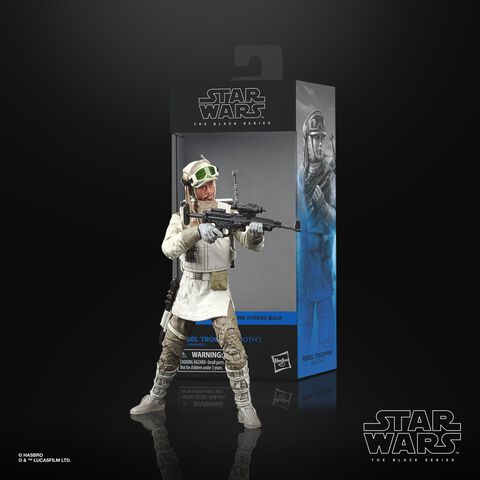 Figurine - Star Wars The Black Series - Soldat Rebelle (hoth)